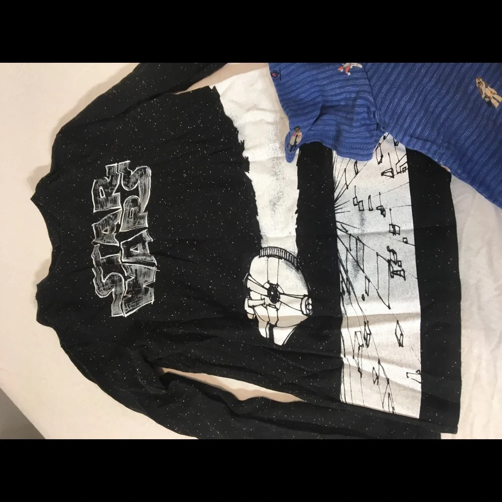 GAP Star Wars 3 tee’s, sweatshirt, pajamas used